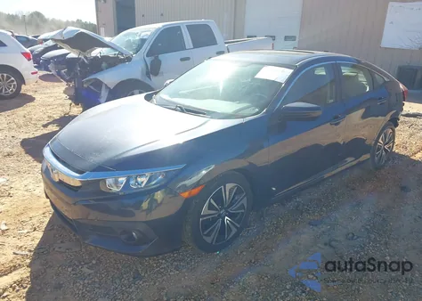 2018 Honda Civic Ex-T из США, поврежденный, VIN JHMFC1F37JX032220